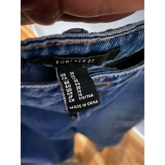 Forever 21 Medium Wash Skinny Jeans Size 30 - Picture 3 of 3